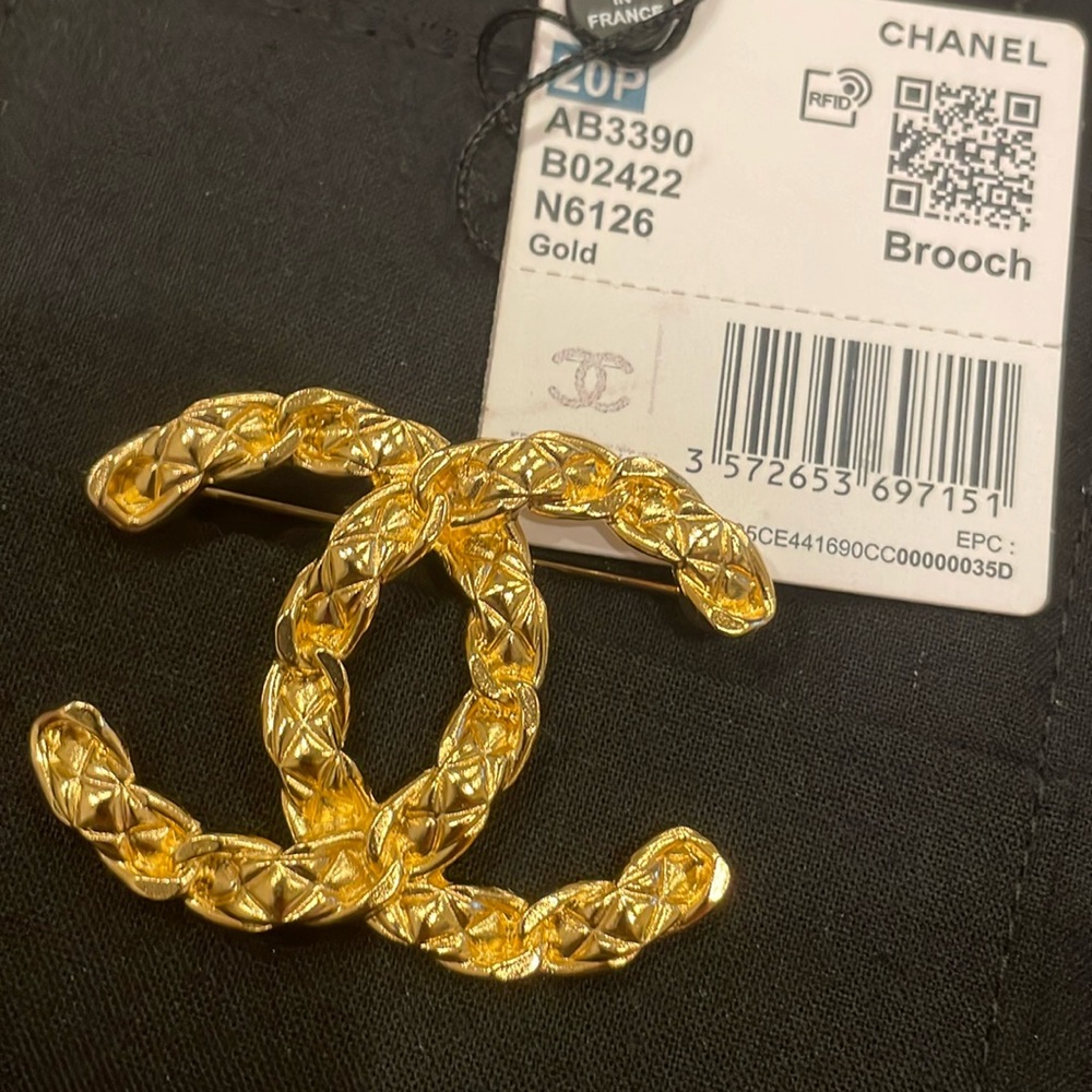 Authentic Chanel brooch